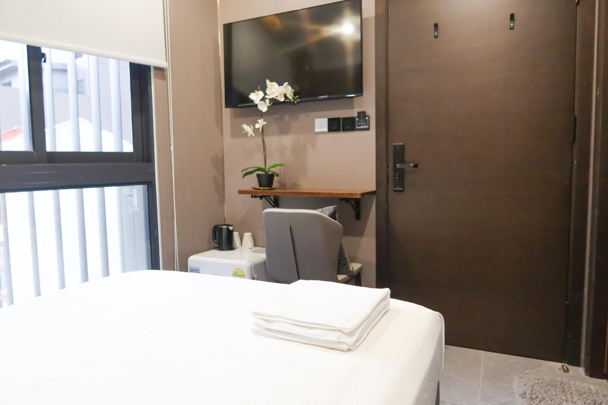 Recharge Studio Apartment & Suites Singapur Oda fotoğraf